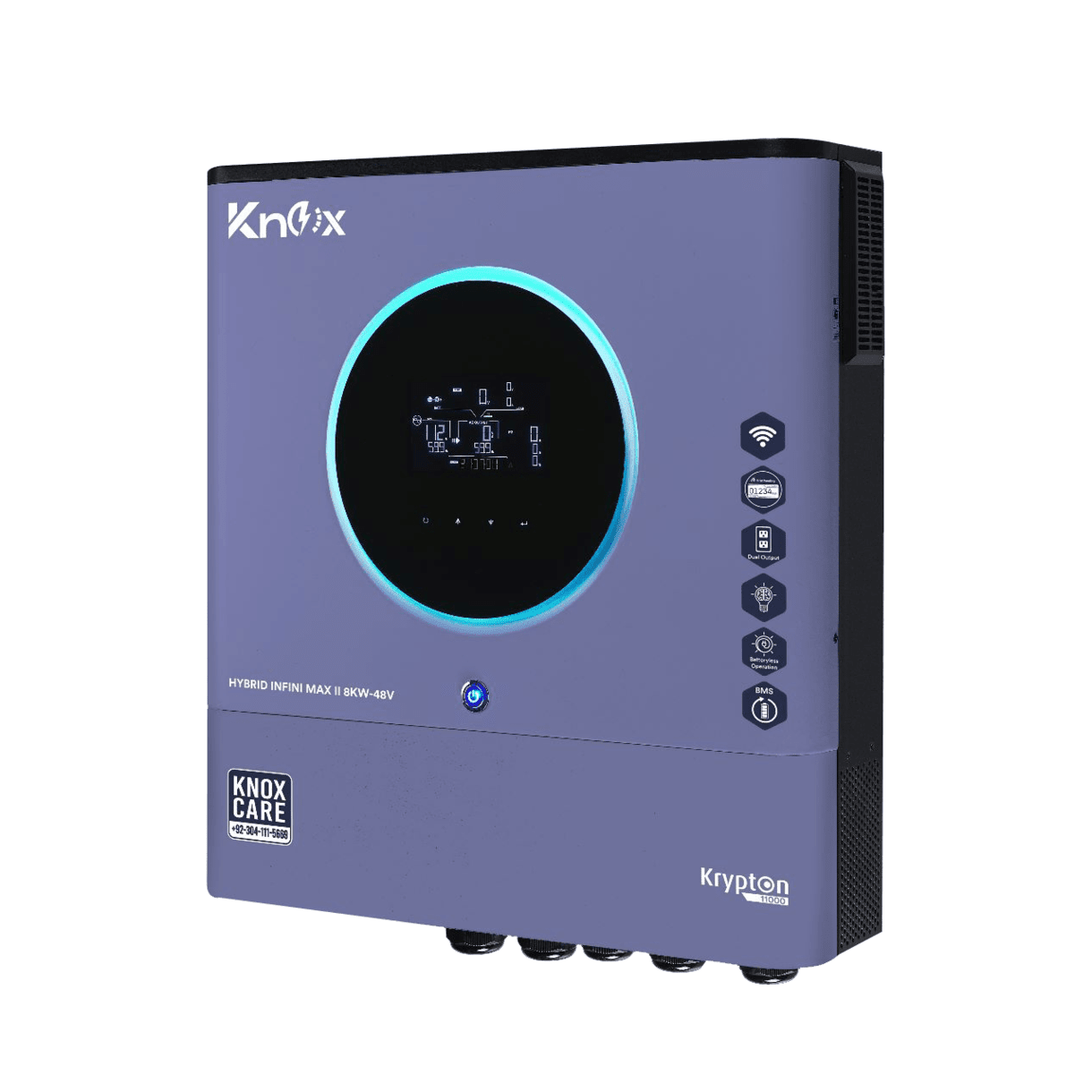 Knox Krypton 11000 Infini Max II 8kW 48V Hybrid Solar Inverter Price in Pakistan Knox Krypton 11000 Infini Max II 8kW 48V Hybrid Solar Inverter Price in Pakistan