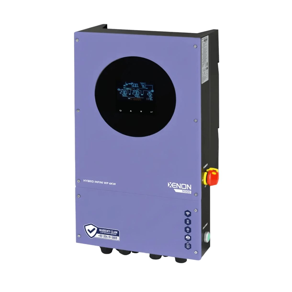 Knox Xenon 9000 Infini V4 WP 6kW Plus Hybrid Solar Inverter Price in Pakistan - solarinverters.pk Knox Xenon 9000 Infini V4 WP 6kW Plus Hybrid Solar Inverter Price in Pakistan